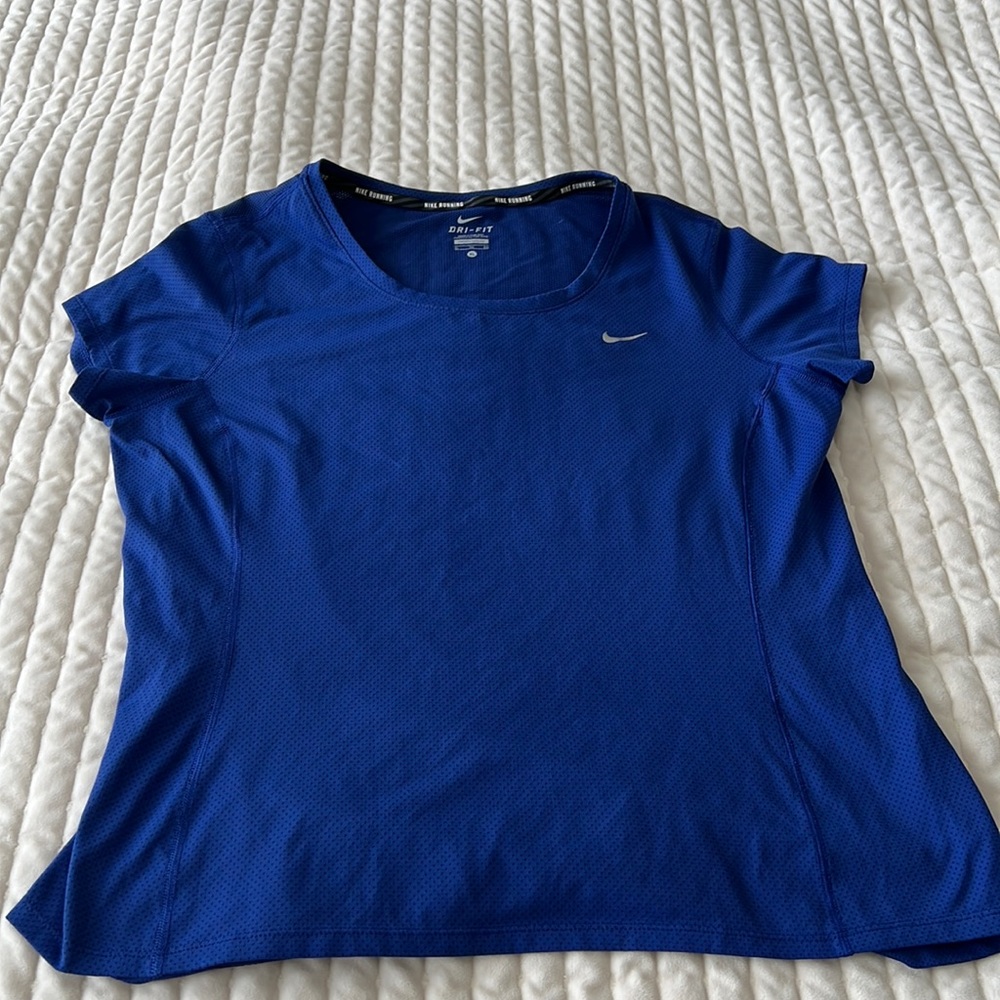 Royal Blue Nike Running Top (033)